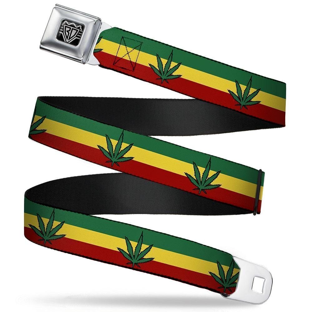 5350 INC. Unisex-Adults Buckle-Down Seatbelt Belt Weed Regular